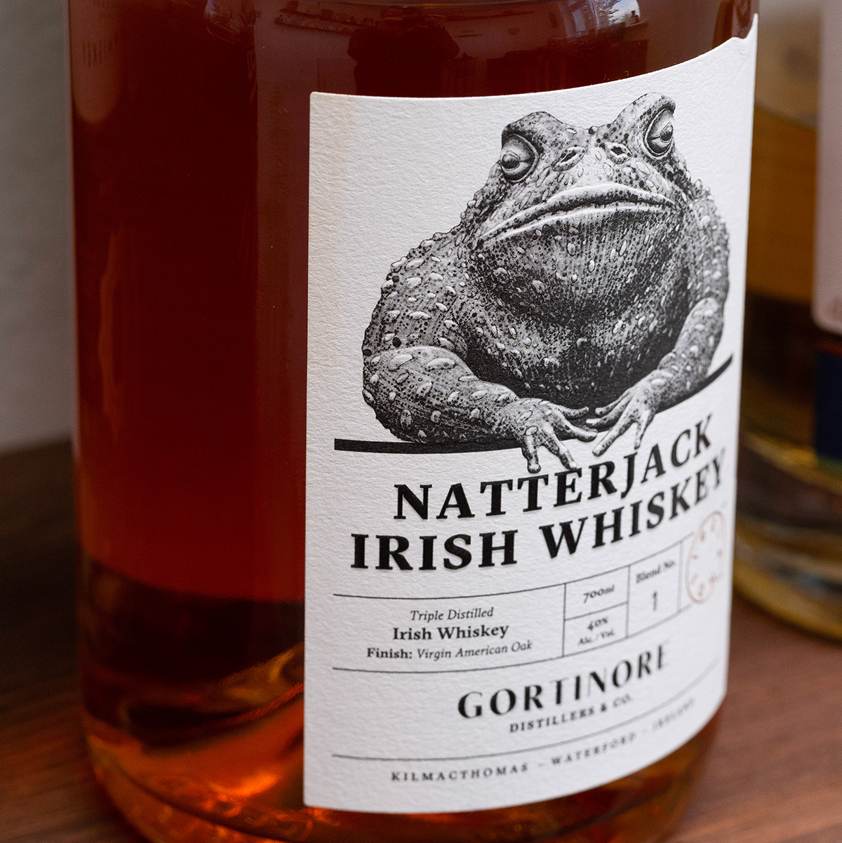 Natterjack Irish whiskey