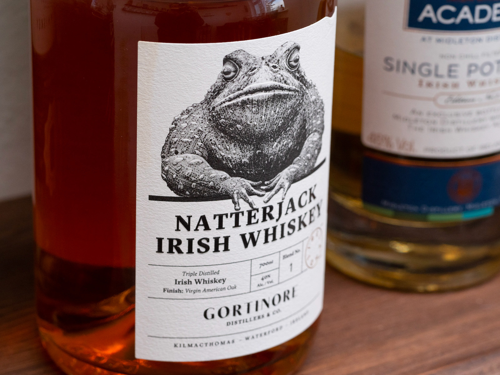 Natterjack whiskey, Gortinore distillers