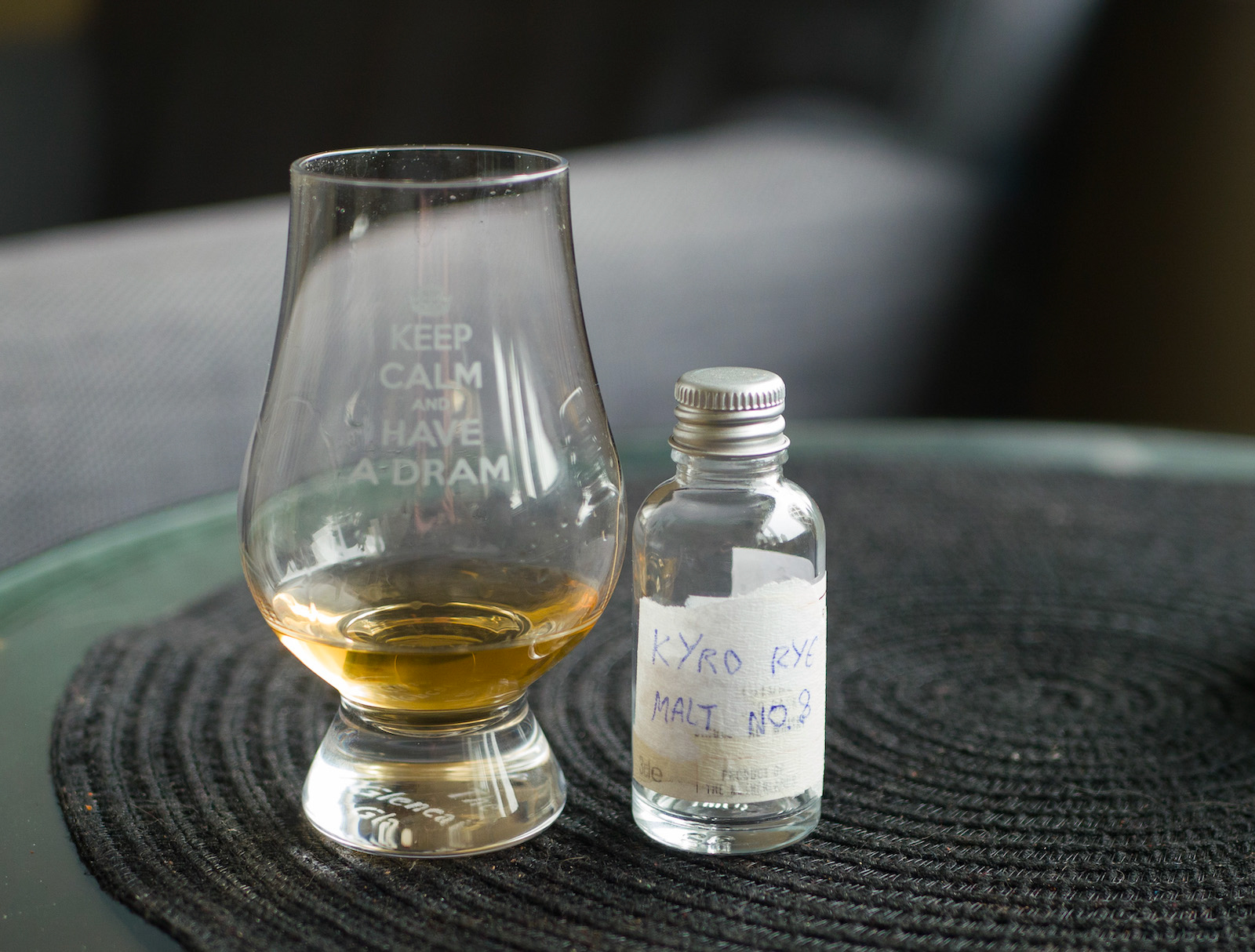 Rye whisky from Kyrö, and rye spirit from Oxford