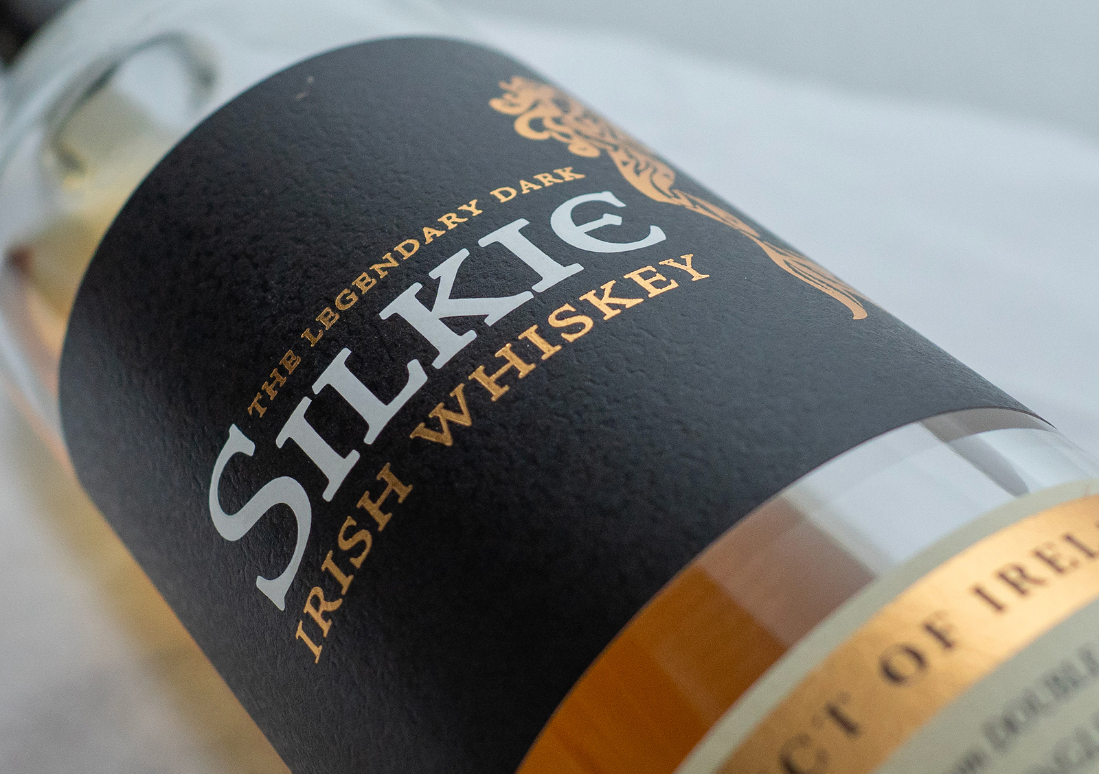 The Legendary Dark Silkie Irish whiskey