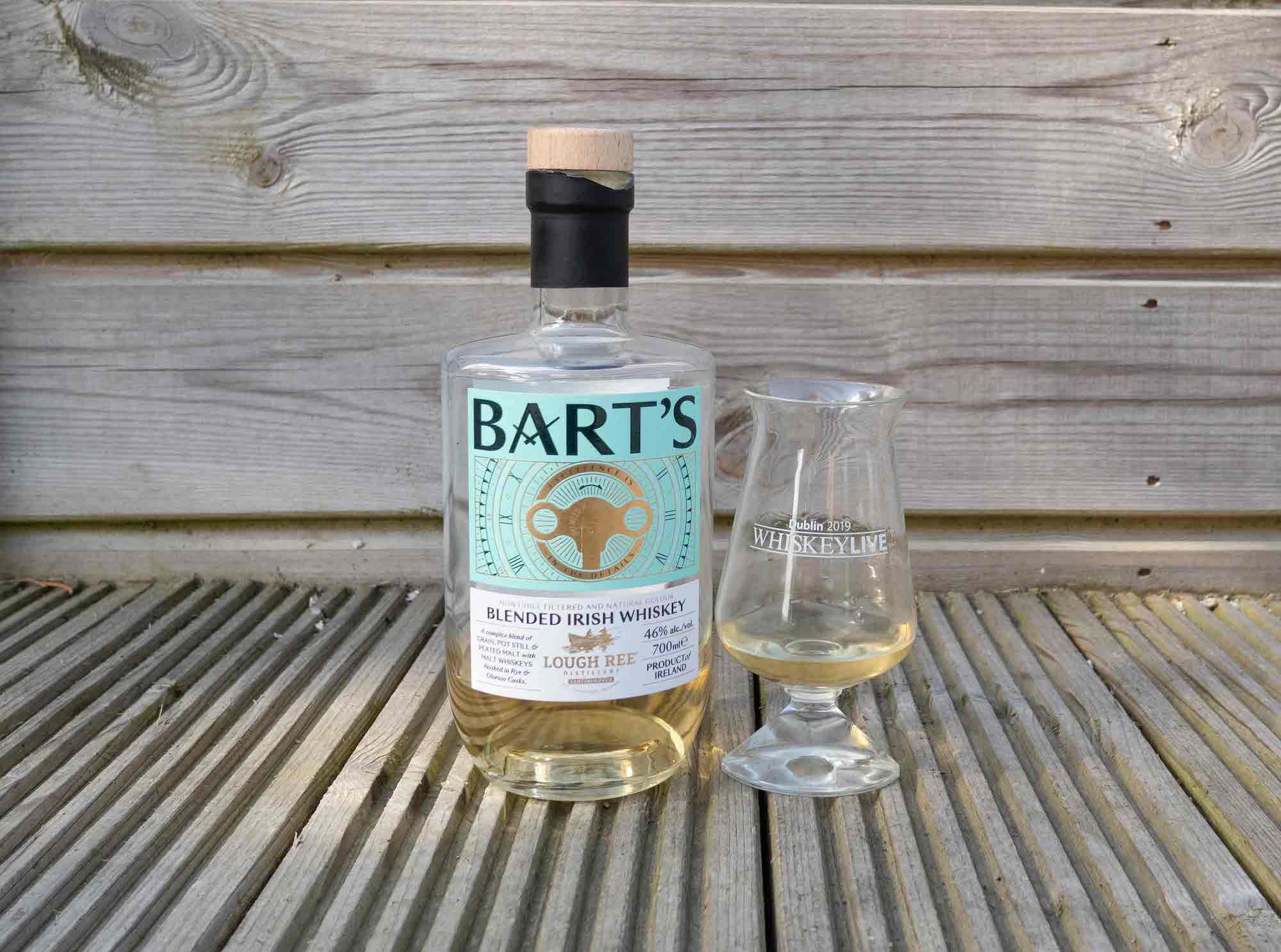 Bart's blended Irish whiskey
