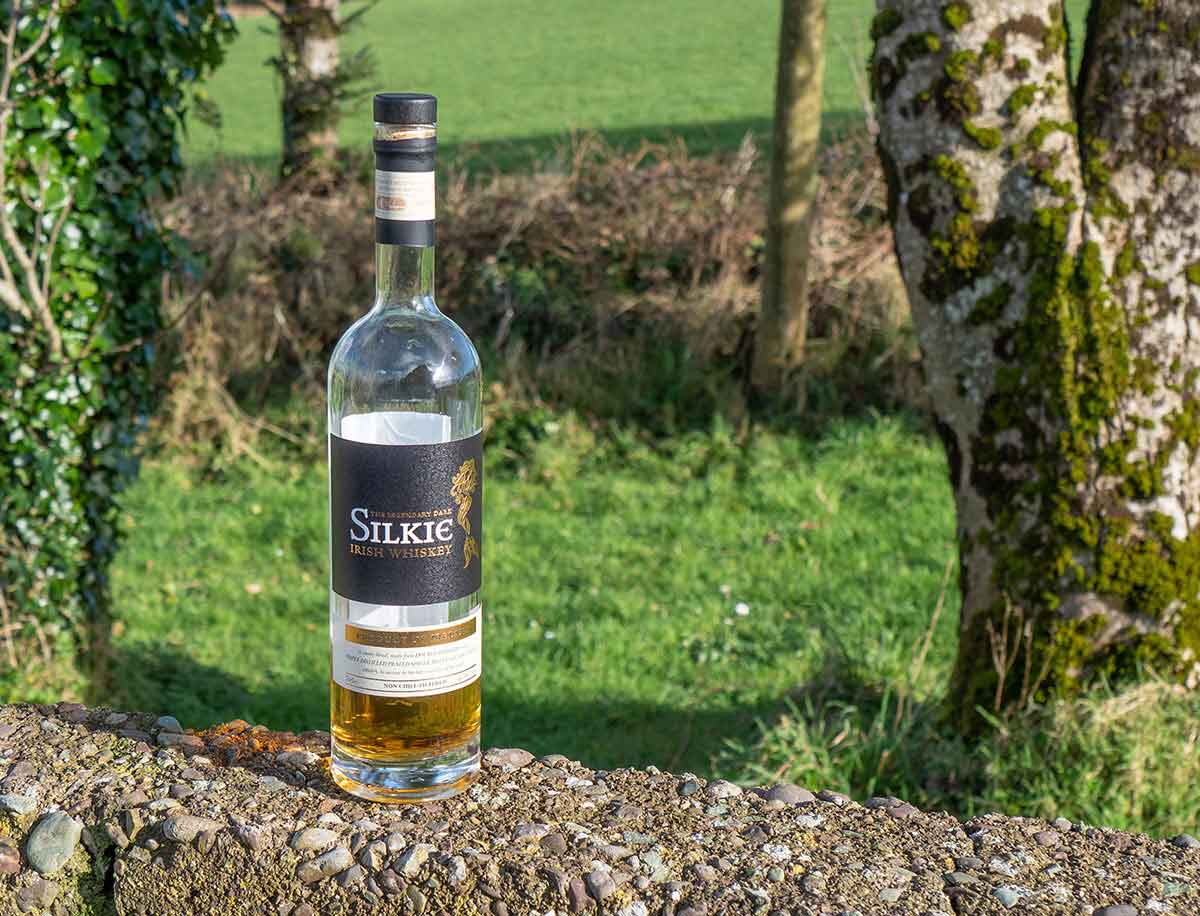 Dark Silkie Irish whiskey