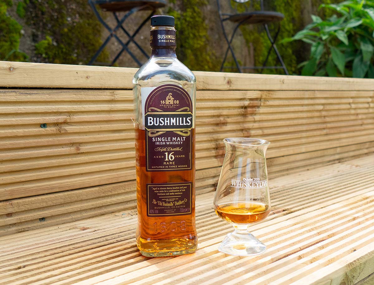 Bushmills whiskey tasting